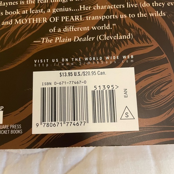 NWT Softcover “Mother of Pearl”. - Picture 2 of 2